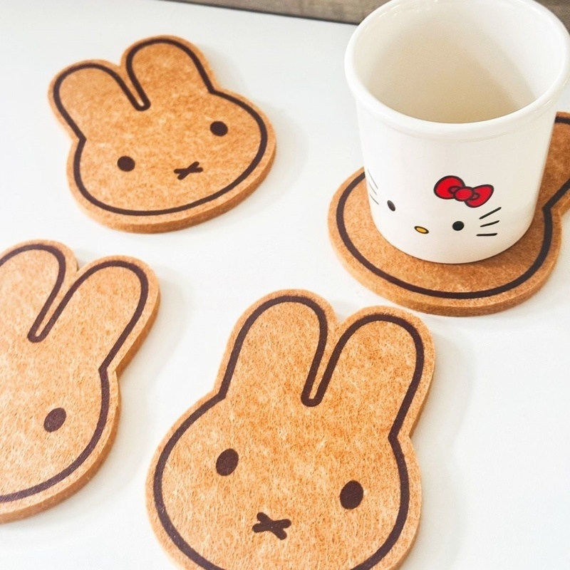 Coffee Tea Photos - Conjunto de 2 Porta-Copos Miffy Coelho