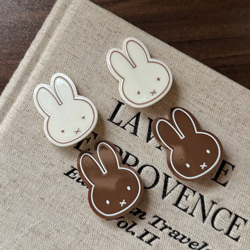 Coffee Tea Shop - Presilhas de Cabelo Fofas Miffy Coelho,