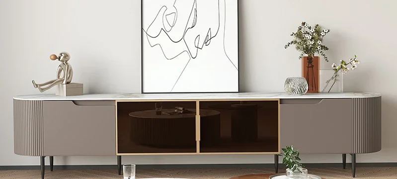 Coffee Tea Unit - Mesa de centro moderna e simples