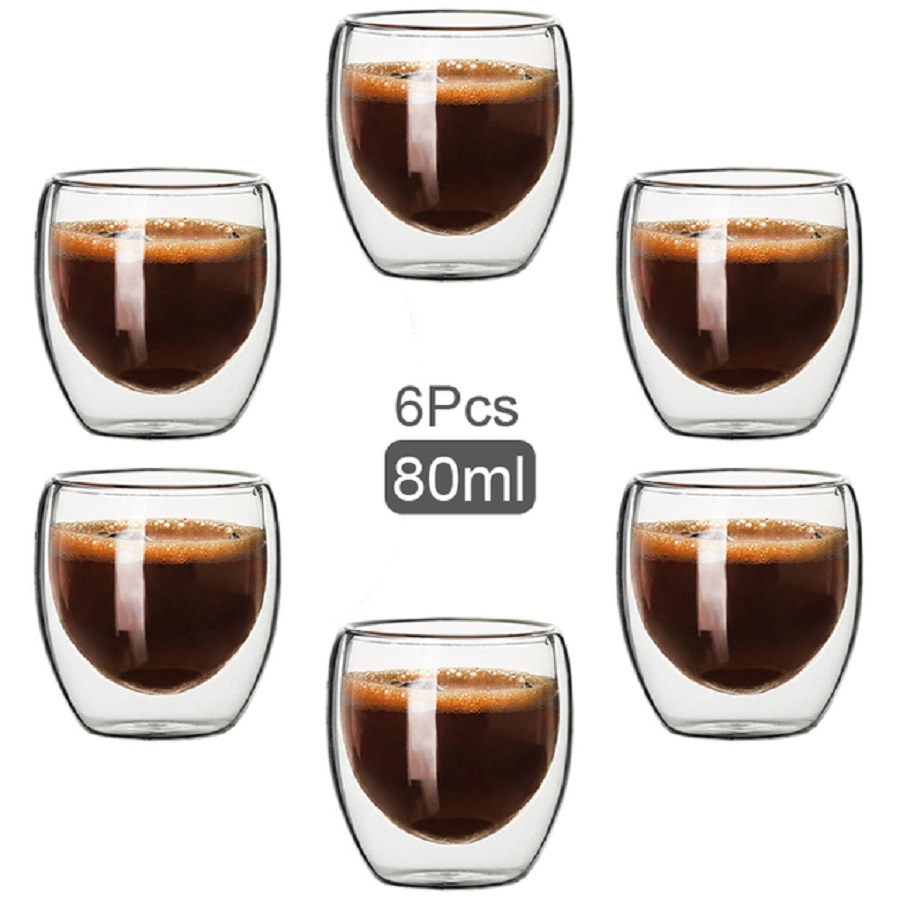 Coffee Tea Games - Canecas de café de vidro de