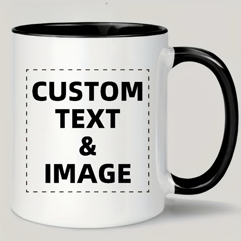 Coffee Tea Photos - Caneca de Café Personalizada com Foto