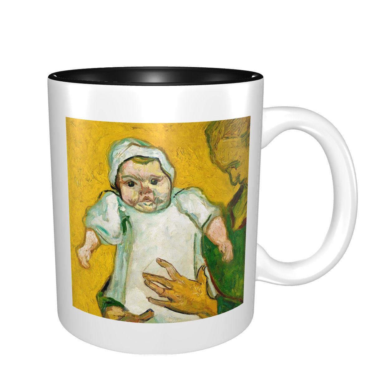 Coffee Tea Van - Caneca de cerâmica engraçada Madame Roulin