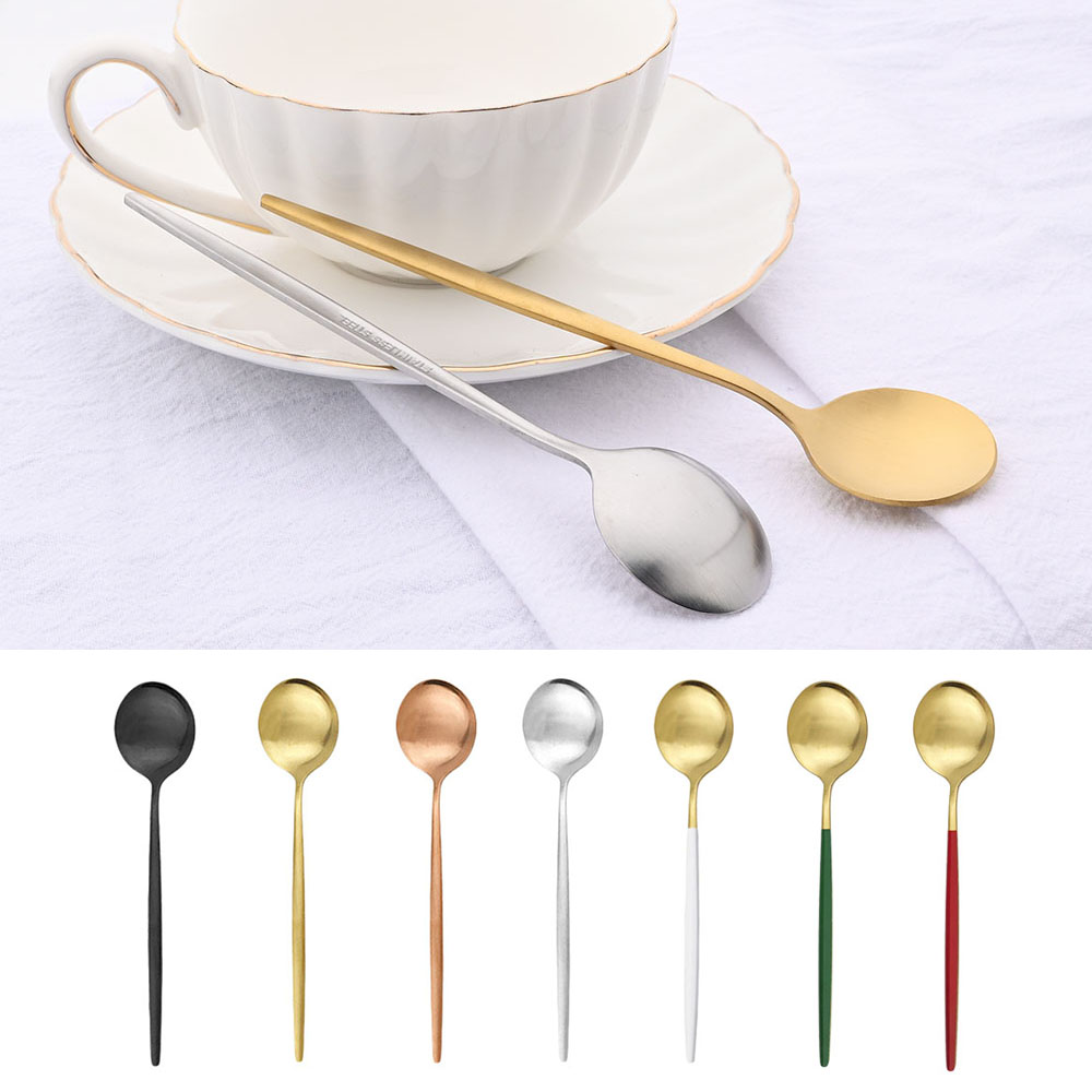 Coffee Tea Games - 6 pçs pequeno matte colher chá