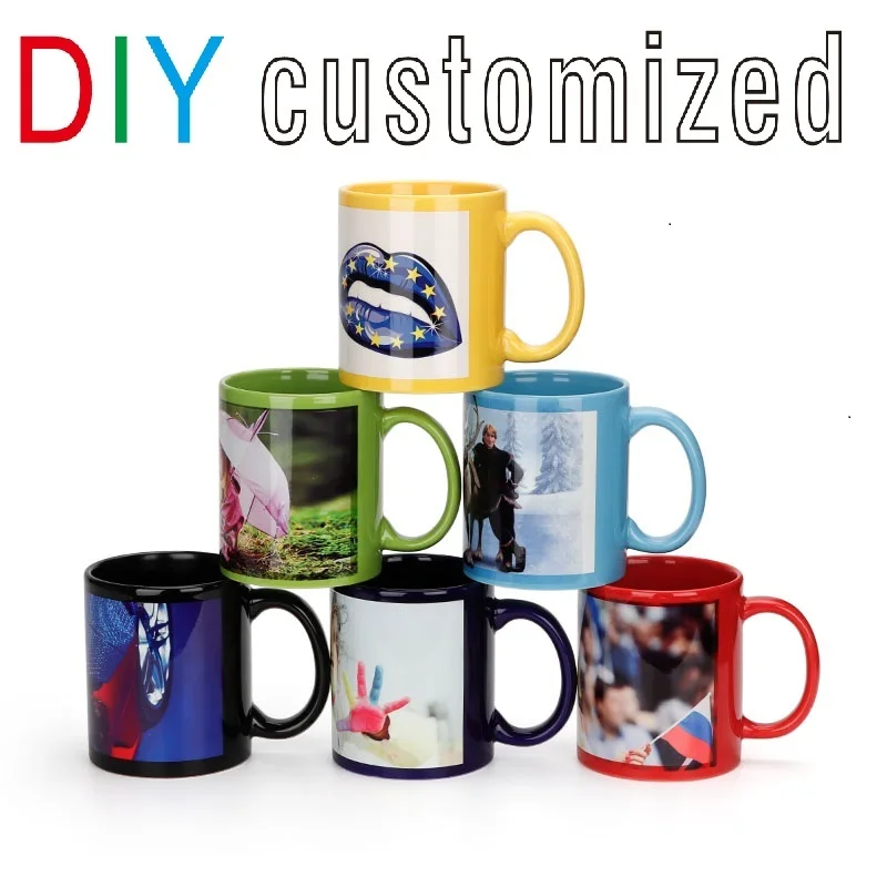 Coffee Tea Photos - Black Cup Logo DIY Caneca de