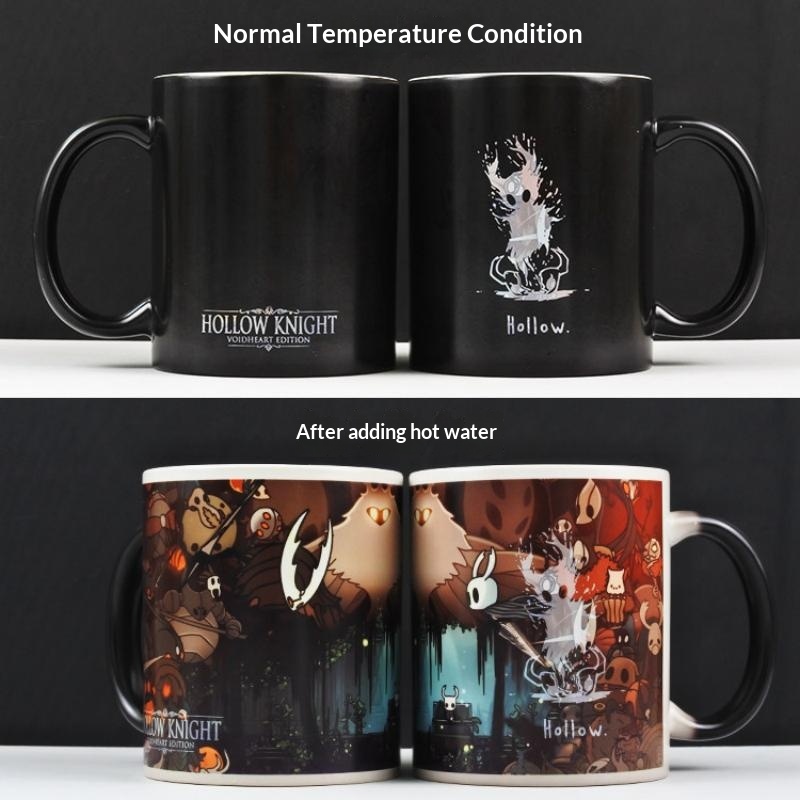 Coffee Tea Shop - Caneca Sensível ao Calor Hollow Knight