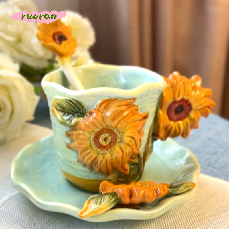 Caneca de Cerâmica Van Gogh No - Coffee Tea Van avaliação e preço