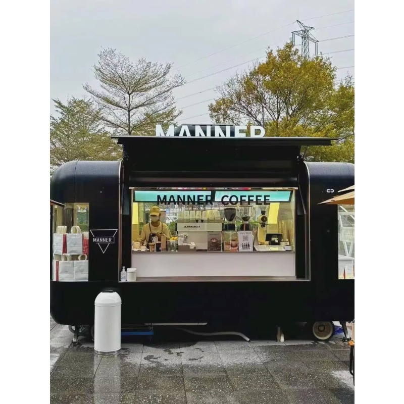 Trailer de Comida Móvel com Co - Coffee Tea Boba avaliação e preço