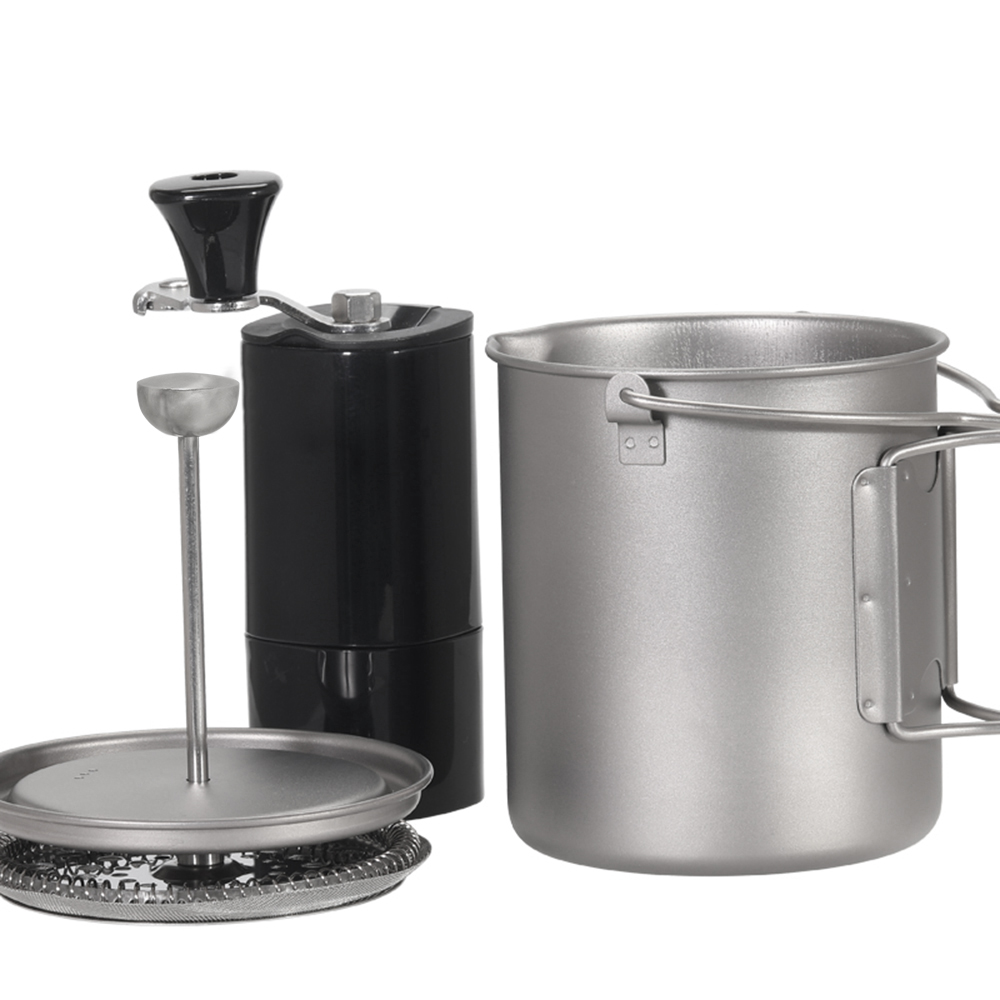 Lixada-Outdoor Camping Cooking - French Press Glass avaliação e preço