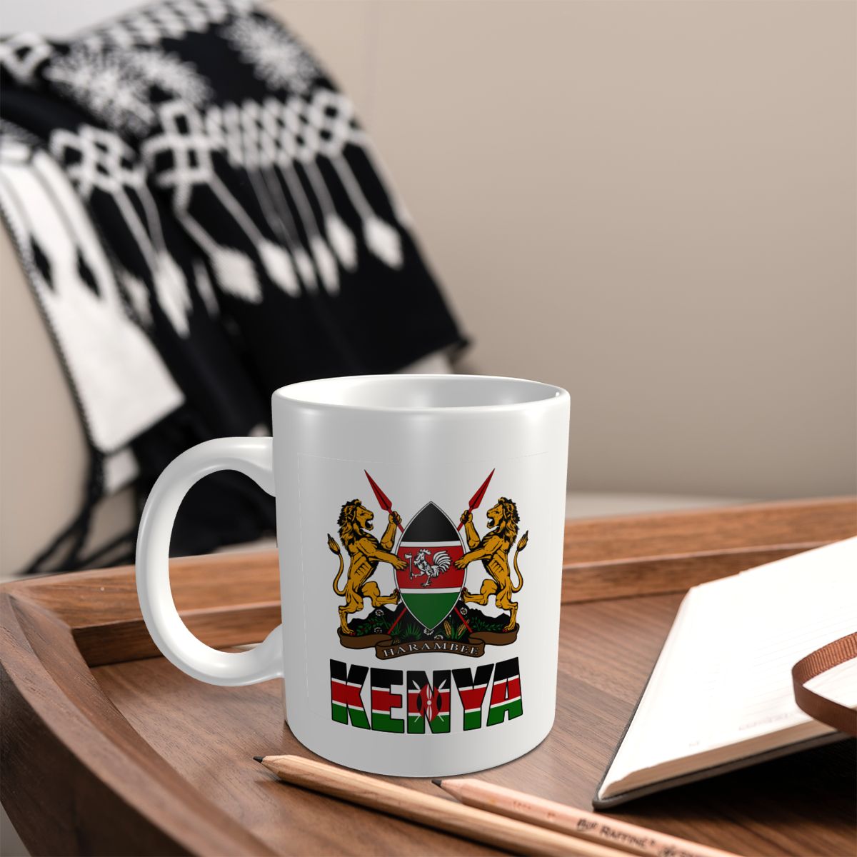 Mark Cup Caneca Quênia Carta B - Coffee Tea Kenya avaliação e preço