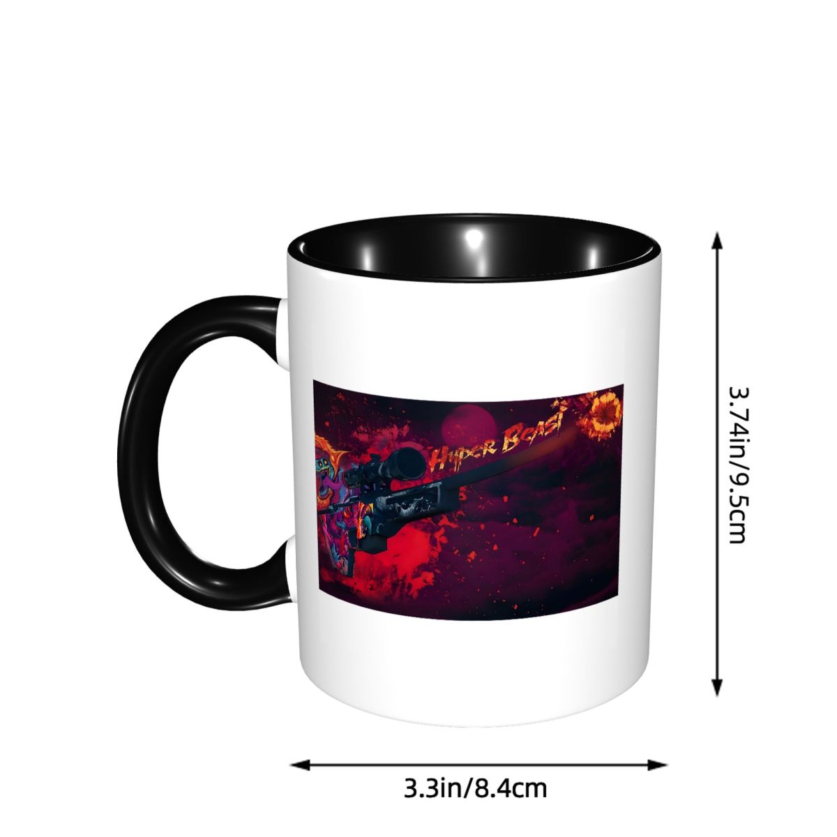 Caneca de Cerâmica Engraçada H - Coffee Tea Photos avaliação e preço