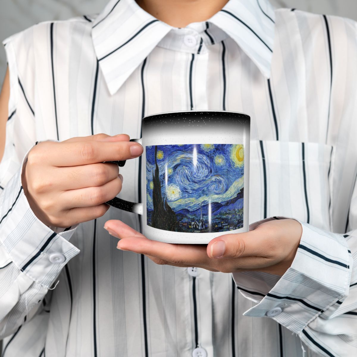 Caneca Van Gogh Engraçada de C - Coffee Tea Van avaliação e preço