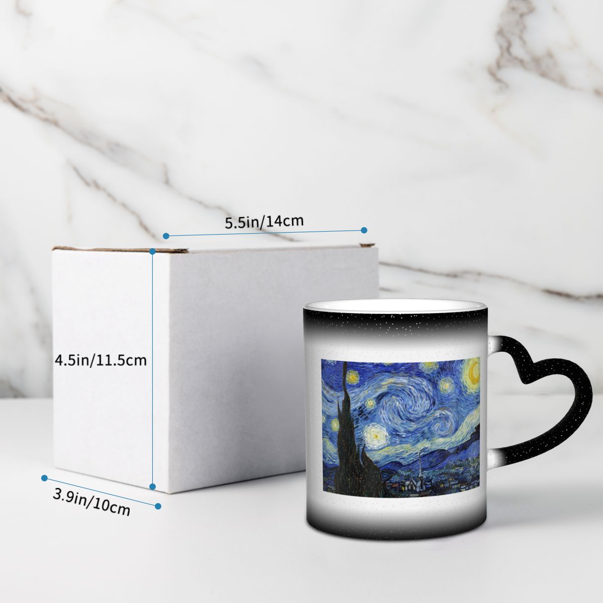 Caneca Van Gogh Engraçada de C - Coffee Tea Van avaliação e preço