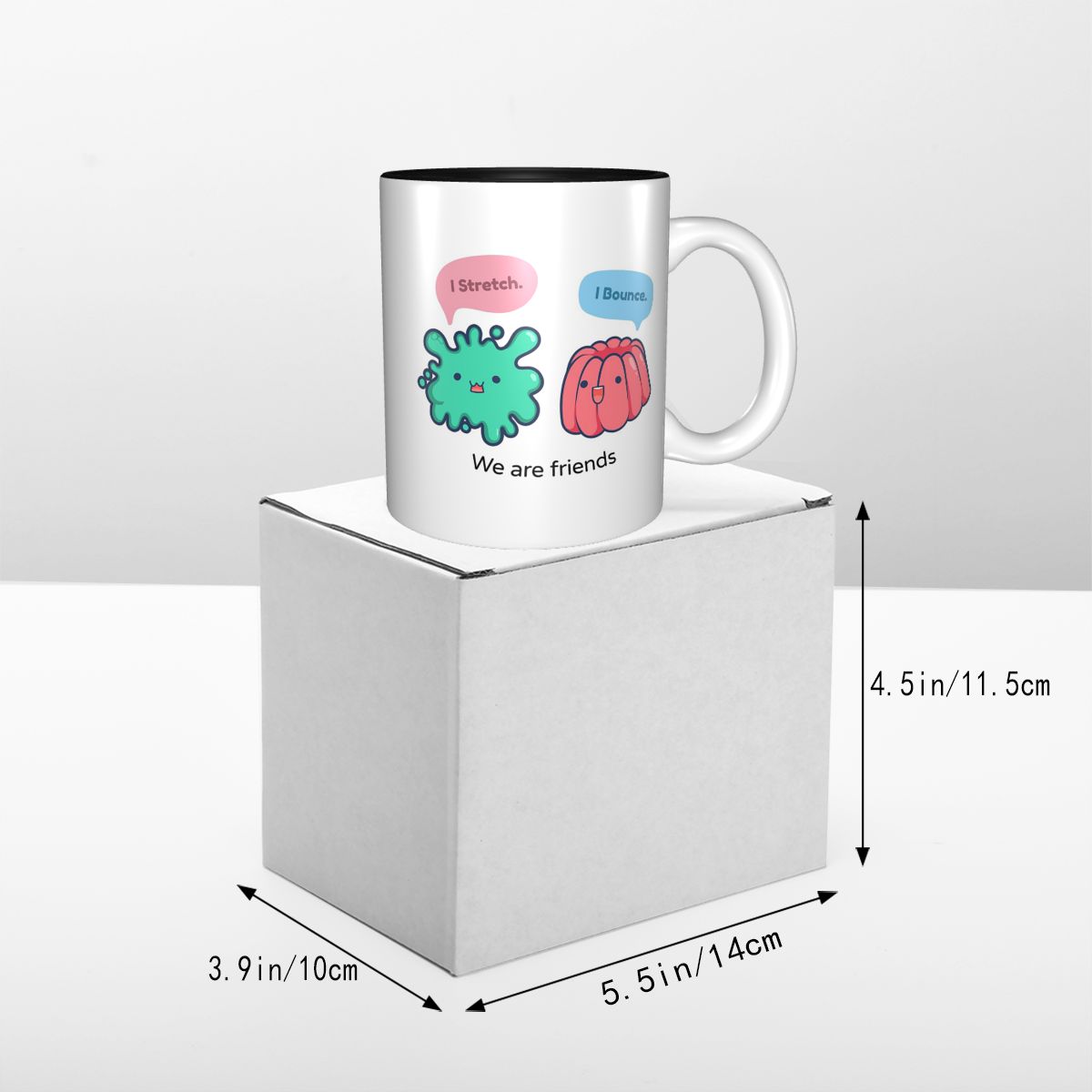 Caneca de Cerâmica Divertida c - Coffee Jelly Tea avaliação e preço