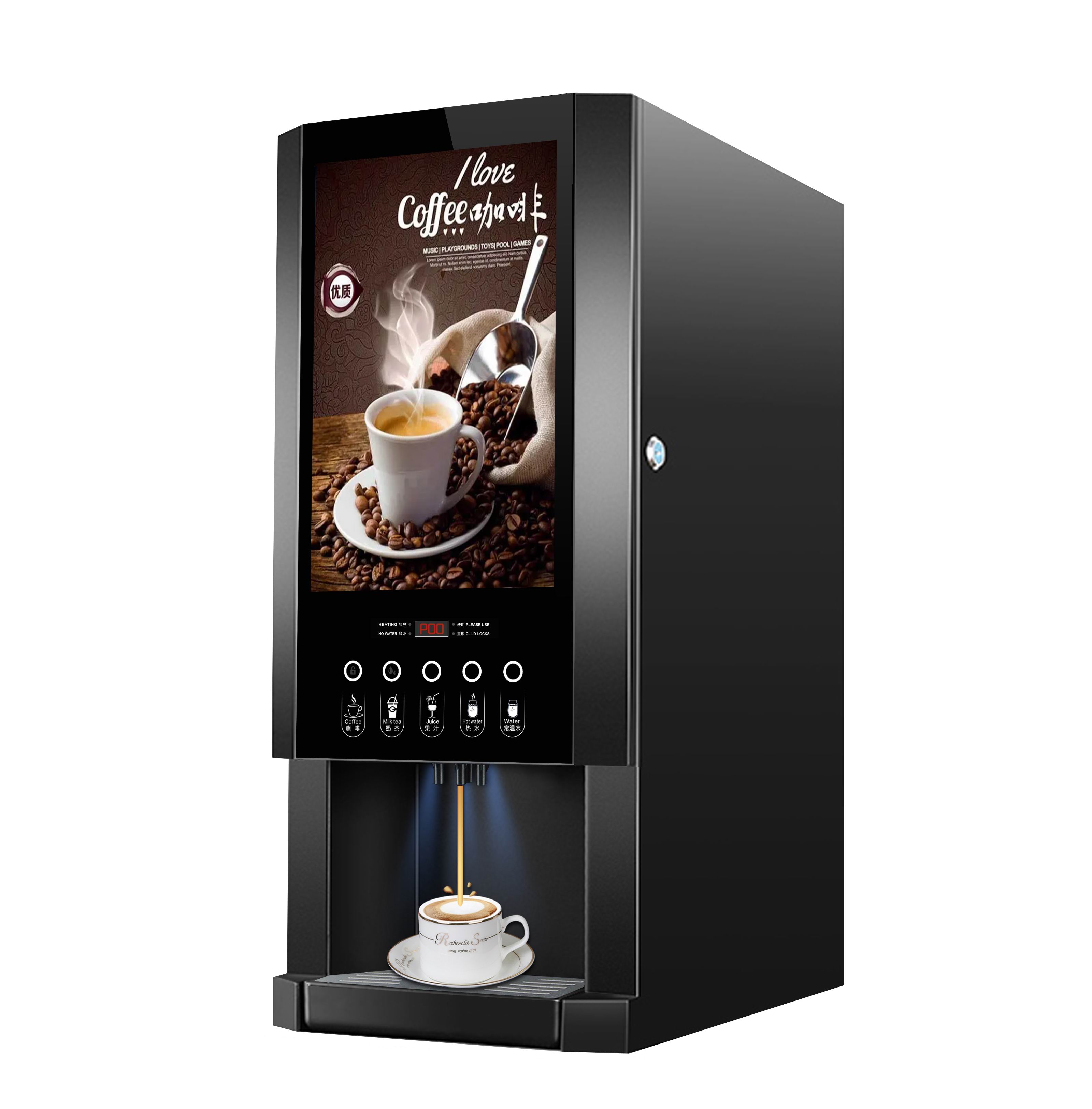 Máquina de Café Instantâneo Au - Coffee Tea Vending Machine For Office avaliação e preço