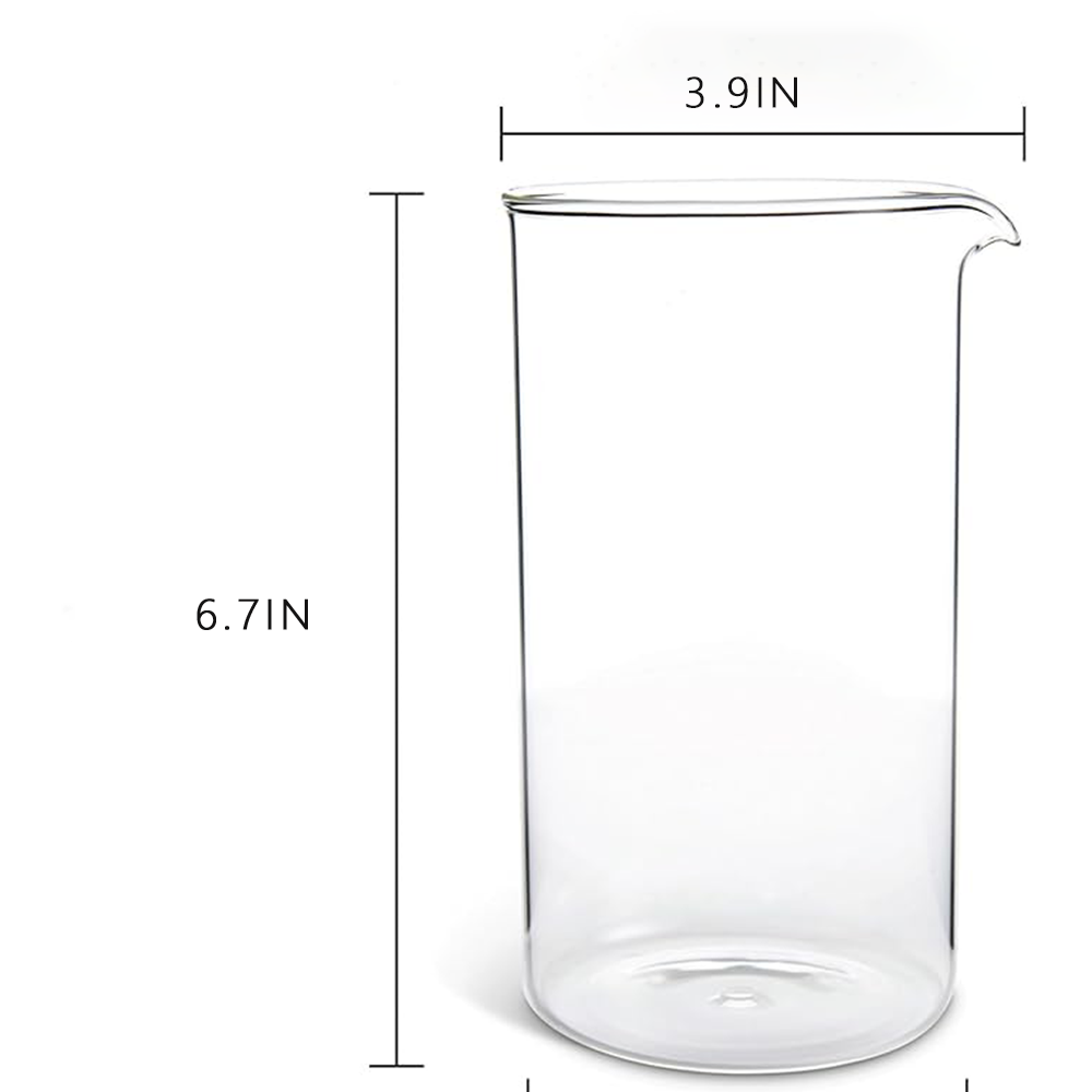Copo de Vidro Borossilicato 3. - French Press Glass avaliação e preço