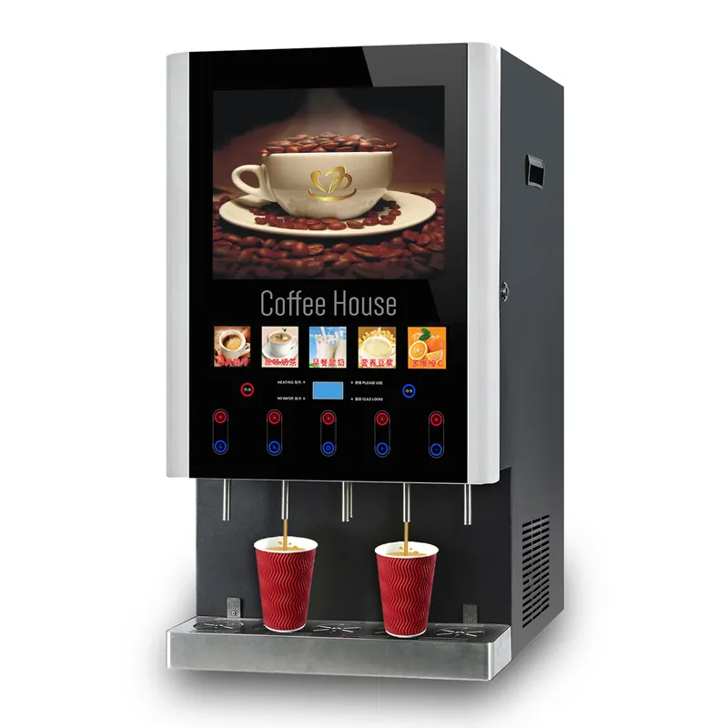 Máquina de Venda Automática de - Coffee Tea Vending Machine For Office avaliação e preço