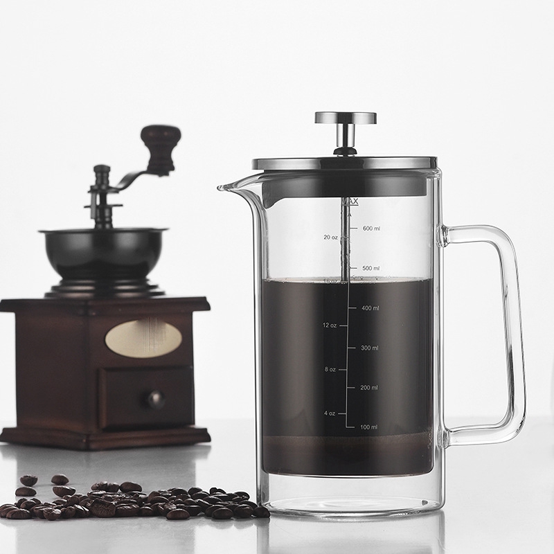 Dupla Camada Pote De Café Fran - French Press Glass avaliação e preço