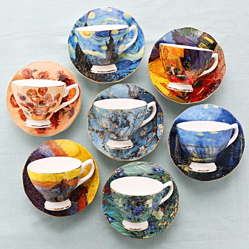 Conjunto de Canecas de Café co - Coffee Tea Van avaliação e preço