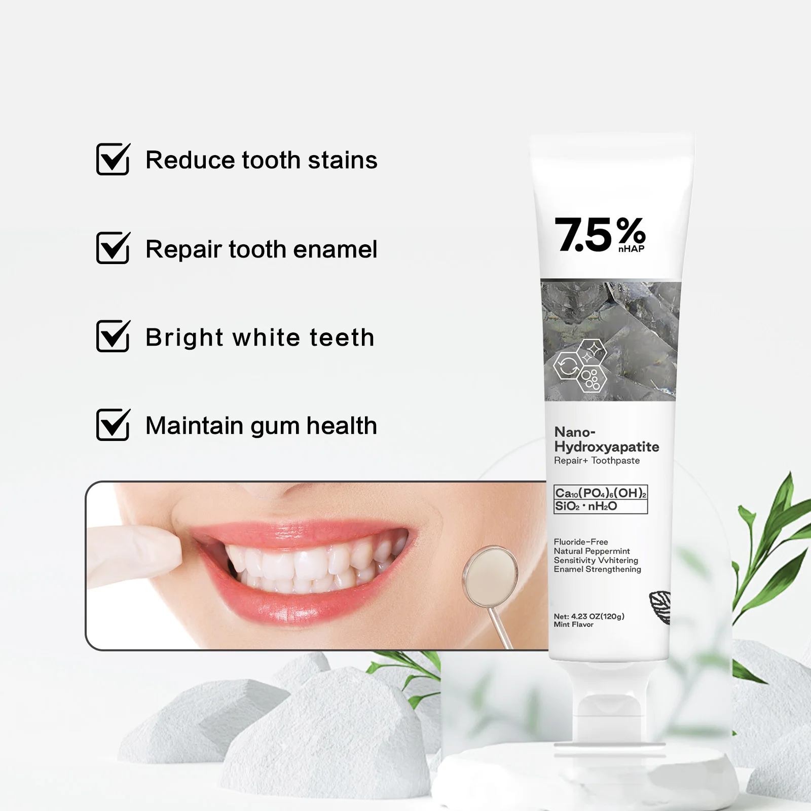 120g nano hidroxapatite remove - Coffee Tea Unit avaliação e preço