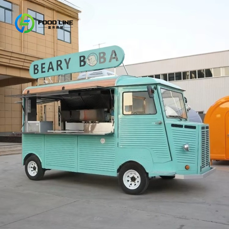 Caminhão de Comida Elétrico Pe - Coffee Tea Boba avaliação e preço